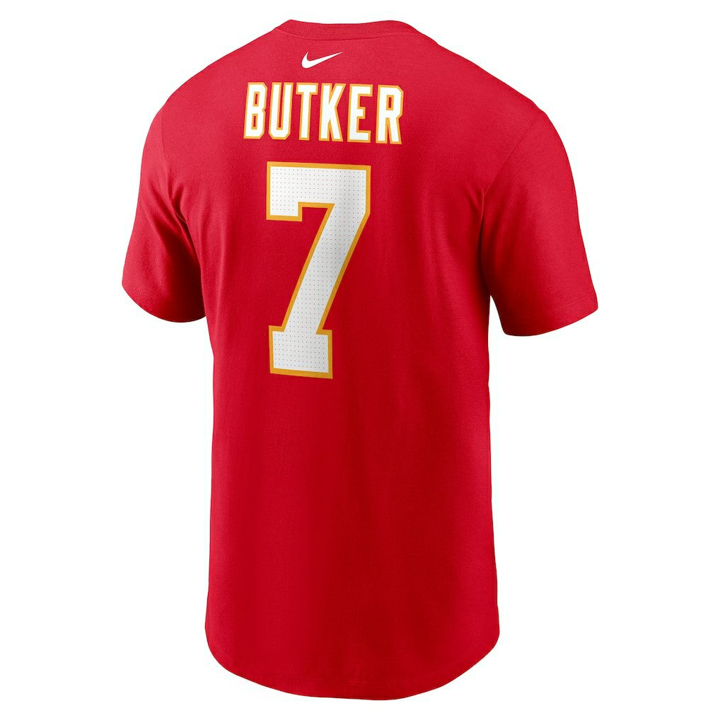 Harrison Butker Kansas City Chiefs Name & Number T-Shirt Red - Nike