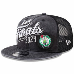 New Era - Boston Celtics 2024 Eastern Conference Champions Locker Room 9FIFTY Snapback Hat - Black