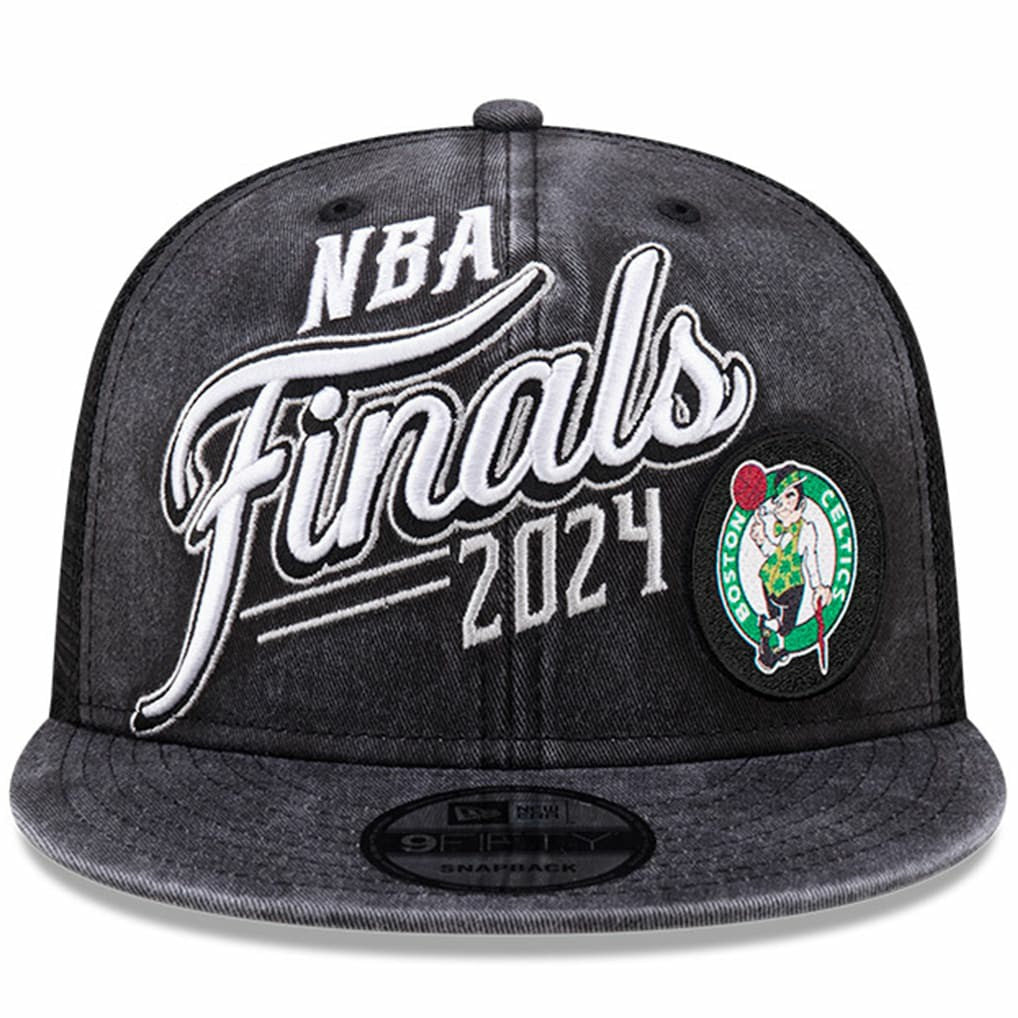 New Era - Boston Celtics 2024 Eastern Conference Champions Locker Room 9FIFTY Snapback Hat - Black