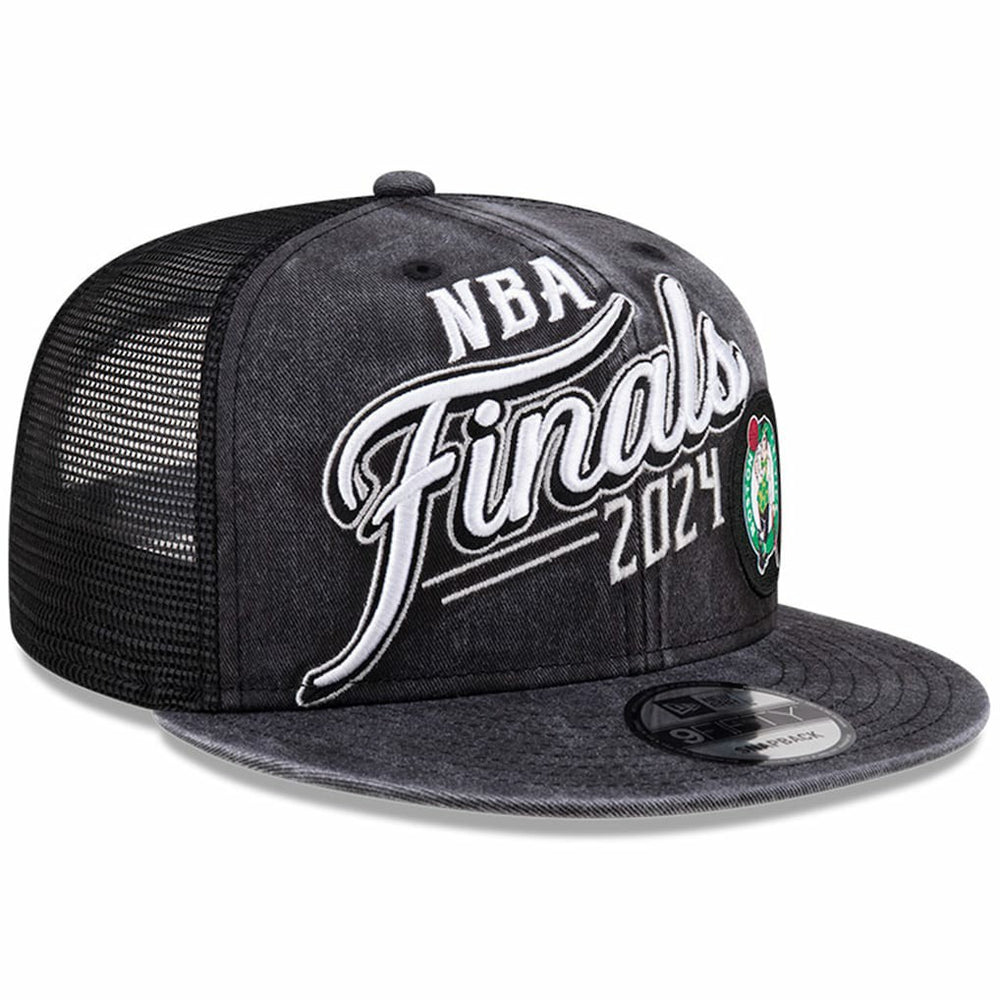 New Era - Boston Celtics 2024 Eastern Conference Champions Locker Room 9FIFTY Snapback Hat - Black