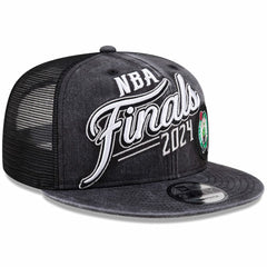 New Era - Boston Celtics 2024 Eastern Conference Champions Locker Room 9FIFTY Snapback Hat - Black