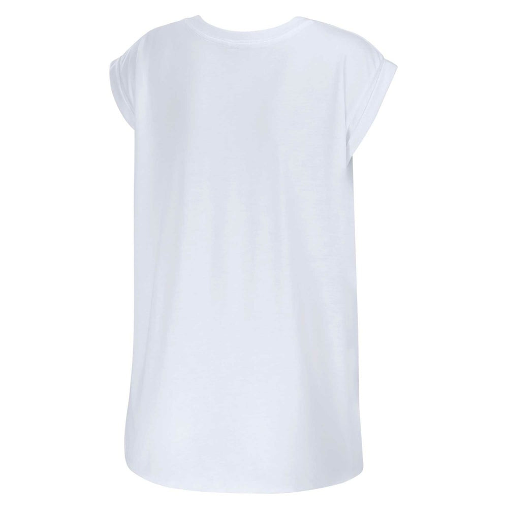 Dallas Cowboys WEAR by Erin Andrews Women's Checker Muscle Tank Top White - NFL
