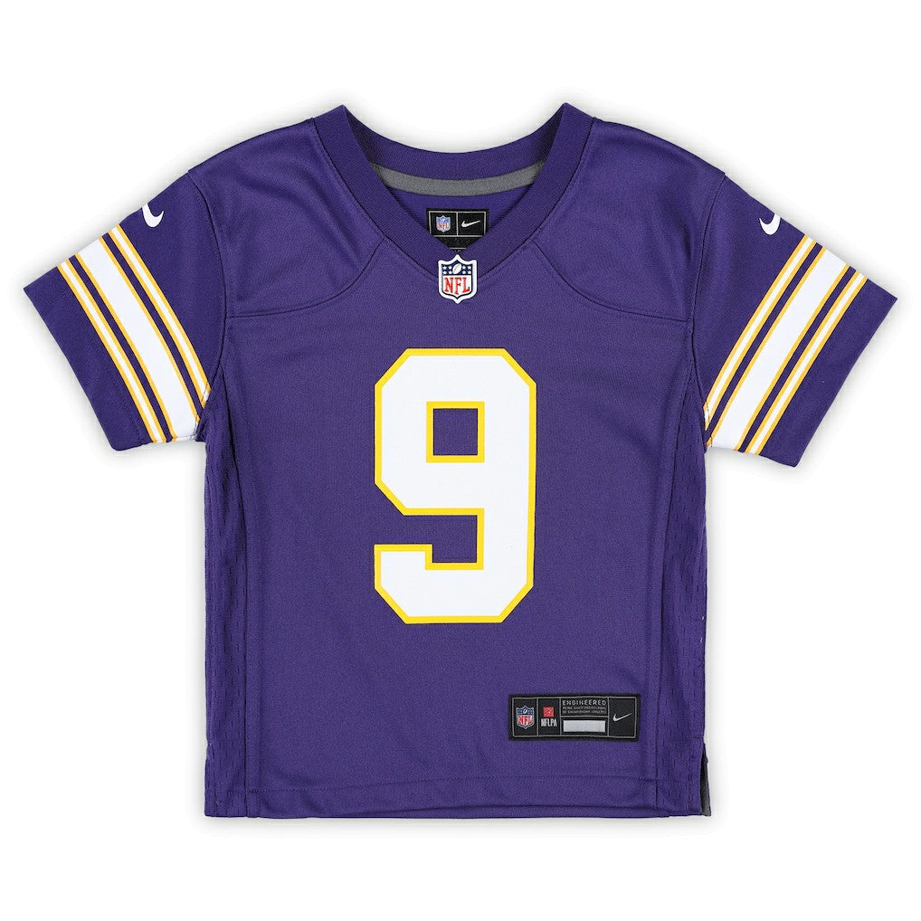 J.J. McCarthy Minnesota Vikings Preschool Classic Player Game Jersey Purple - Nike