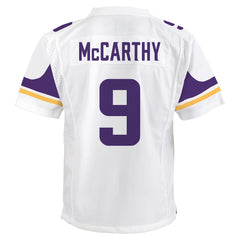 J.J. McCarthy Minnesota Vikings Youth Game Jersey White - Nike