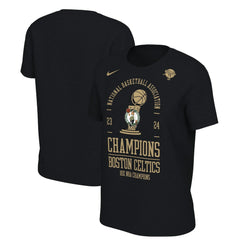 Nike - Boston Celtics Women's 18-Time NBA Finals Champions Locker Room T-Shirt - Black