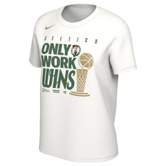Nike - Boston Celtics Women's 2024 NBA Finals Champions Celebration Parade T-Shirt - White