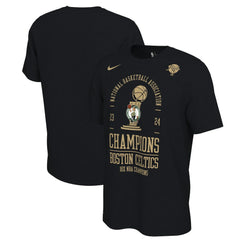 Nike - Boston Celtics 18-Time NBA Finals Champions Big & Tall Locker Room T-Shirt - Black