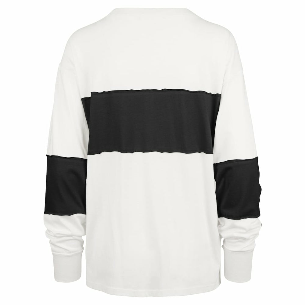 Las Vegas Raiders '47 Women's Clubhouse Pride Taylor Long Sleeve T-Shirt Cream - 47 brand
