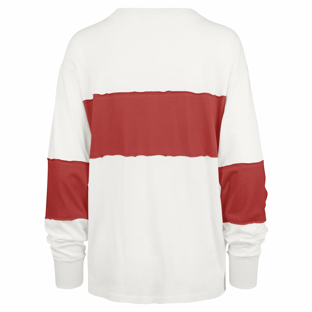 San Francisco 49ers '47 Women's Clubhouse Pride Taylor Long Sleeve T-Shirt Cream - 47 brand