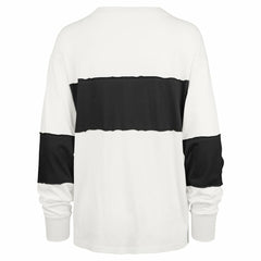 New Orleans Saints '47 Women's Clubhouse Pride Taylor Long Sleeve T-Shirt Cream - 47 brand