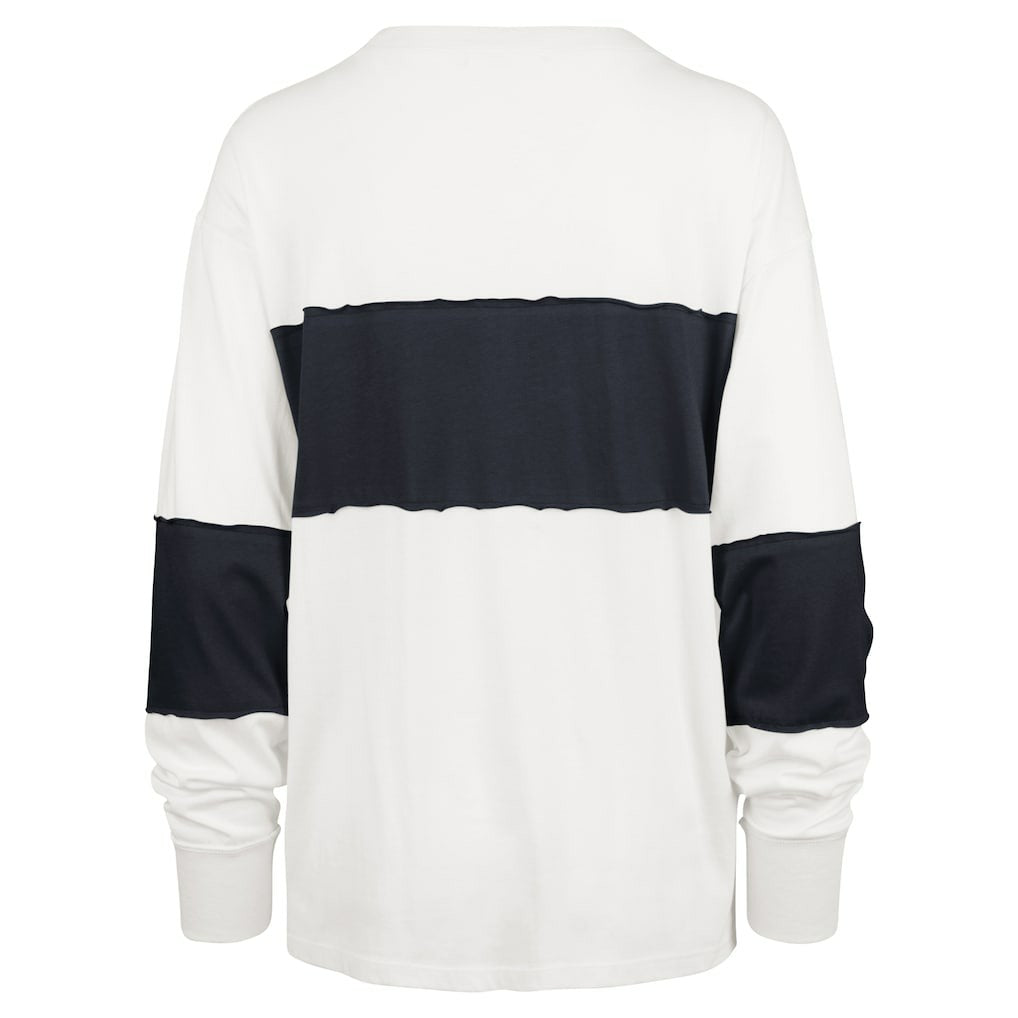 New England Patriots '47 Women's Clubhouse Pride Taylor Long Sleeve T-Shirt Cream - 47 brand