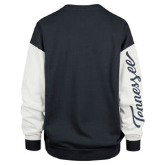 Tennessee Titans '47 Women's Double Header Rise Andie Pullover Sweatshirt Navy - 47 brand