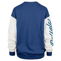 Buffalo Bills '47 Women's Double Header Rise Andie Pullover Sweatshirt Royal - 47 brand