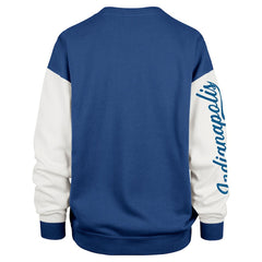 Indianapolis Colts '47 Women's Double Header Rise Andie Pullover Sweatshirt Royal - 47 brand