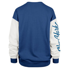 New York Giants '47 Women's Double Header Rise Andie Pullover Sweatshirt Royal - 47 brand
