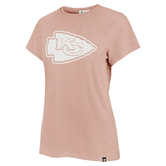 Kansas City Chiefs '47 Women's Premier Frankie T-Shirt Light Pink - 47 brand