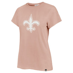 New Orleans Saints '47 Women's Premier Frankie T-Shirt Light Pink - 47 brand