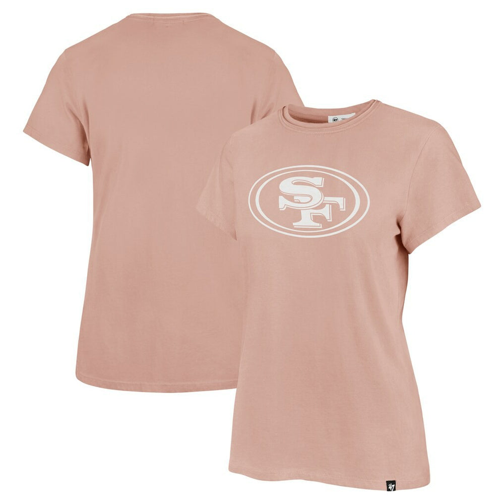 San Francisco 49ers '47 Women's Premier Frankie T-Shirt Light Pink - 47 brand