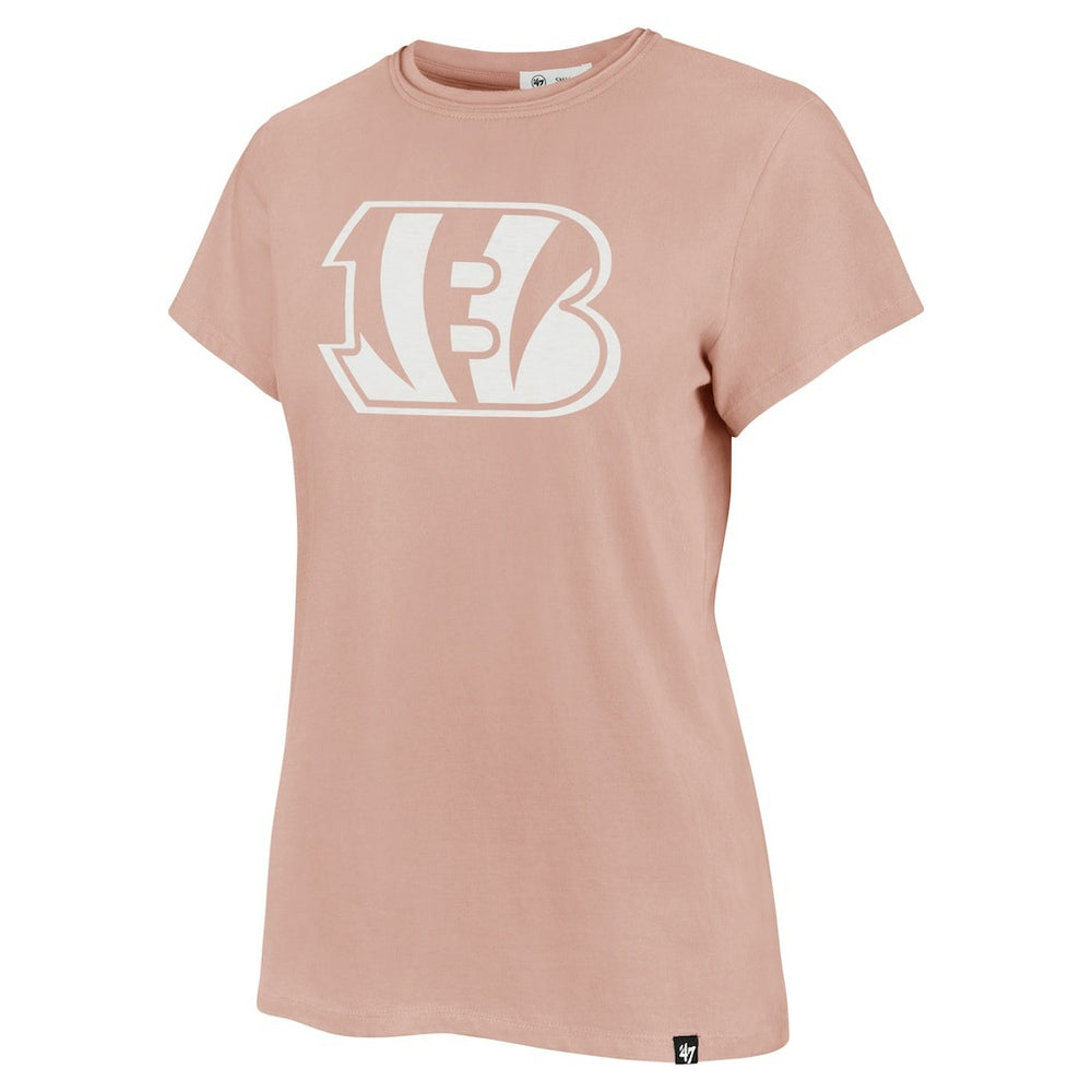 Cincinnati Bengals '47 Women's Premier Frankie T-Shirt Light Pink - 47 brand
