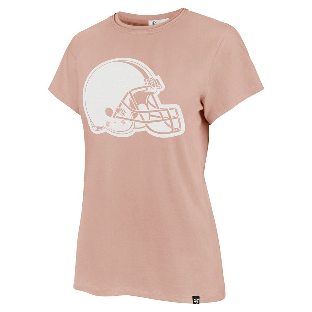 Cleveland Browns '47 Women's Premier Frankie T-Shirt Light Pink - 47 brand