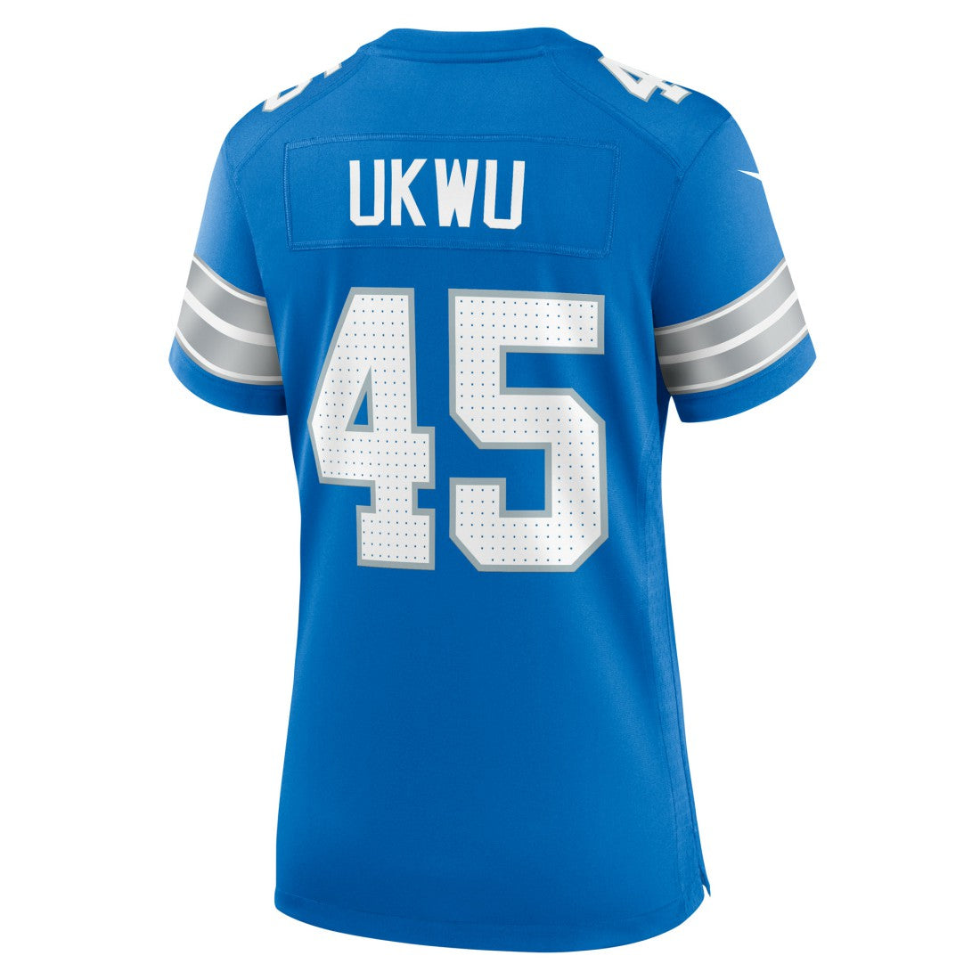 Isaac Ukwu Detroit Lions Women's Game Jersey Blue - Nike
