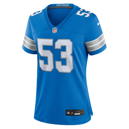 DaRon Gilbert Detroit Lions Women's Game Jersey - Blue | NFL Jerseys