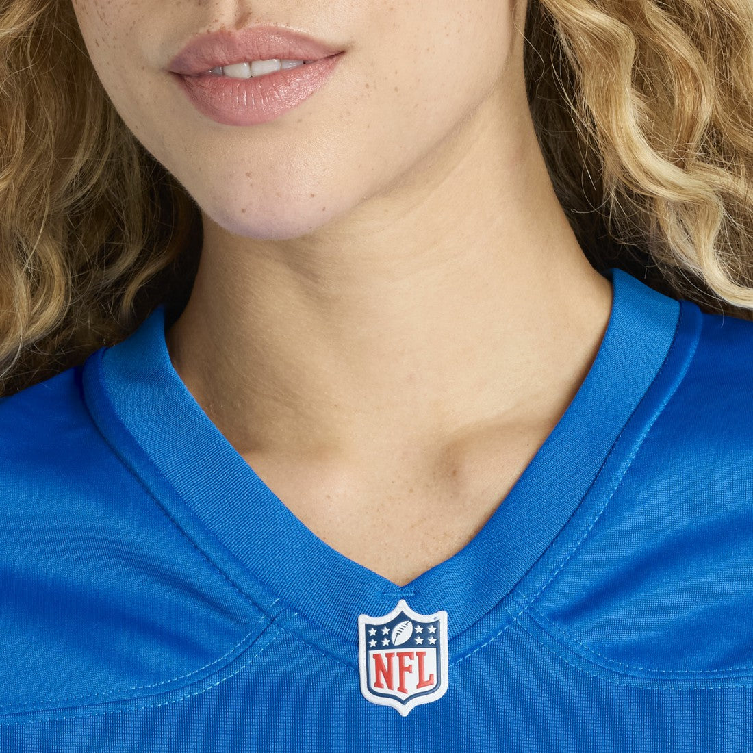 DaRon Gilbert Detroit Lions Women's Game Jersey - Blue | NFL Jerseys