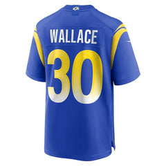 Josh Wallace Los Angeles Rams Game Jersey Royal - Nike