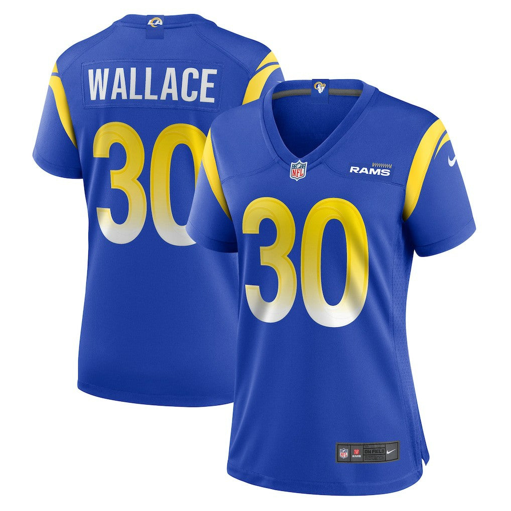 Josh Wallace Los Angeles Rams Women's Game Jersey Royal - Nike