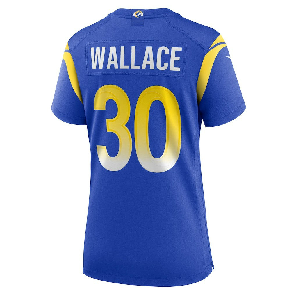 Josh Wallace Los Angeles Rams Women's Game Jersey Royal - Nike