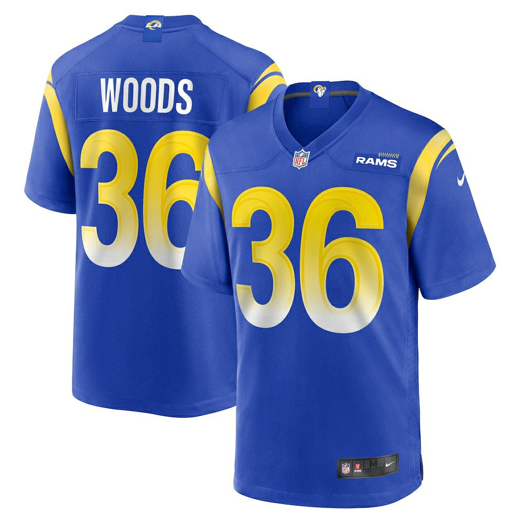 Charles Woods Los Angeles Rams Game Jersey Royal - Nike