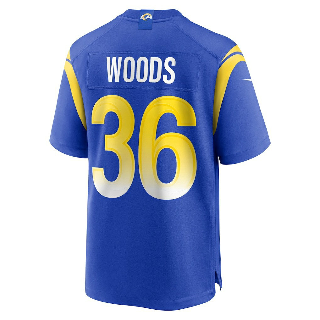 Charles Woods Los Angeles Rams Game Jersey Royal - Nike