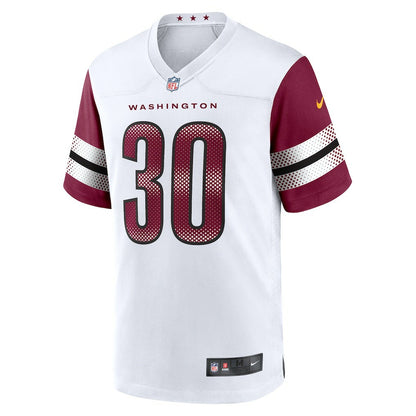 Austin Ekeler Washington Commanders Game Jersey - White | NFL Jerseys