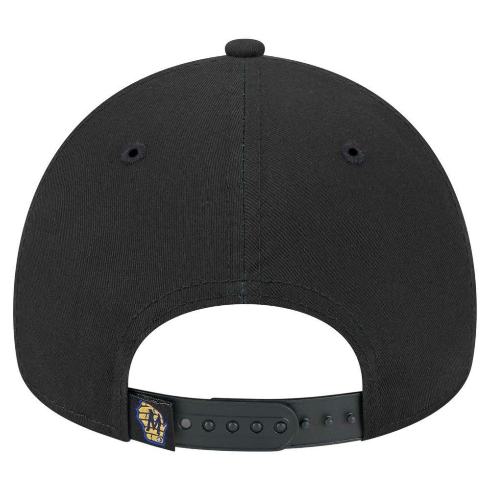 Milwaukee Brewers New Era 9FORTY A-Frame Adjustable Hat Lifestyle