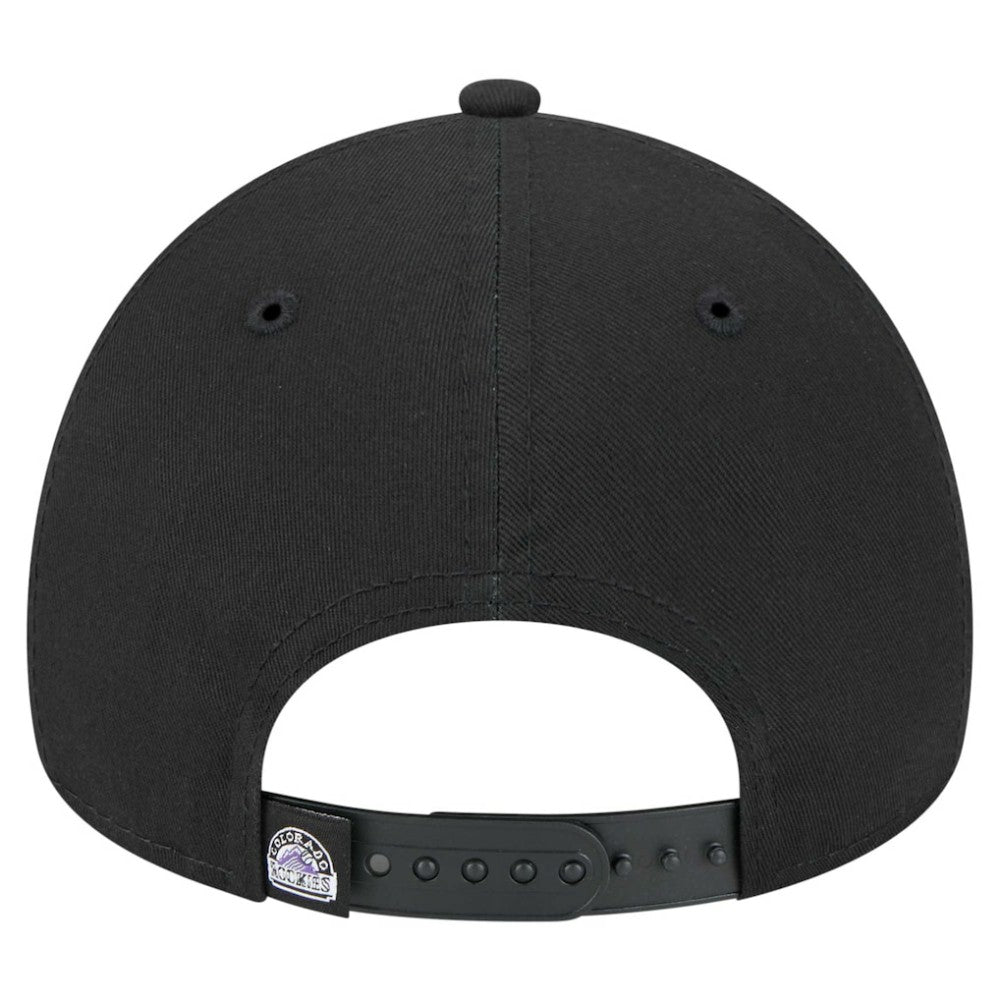 Colorado Rockies New Era 9FORTY A-Frame Adjustable Hat Lifestyle