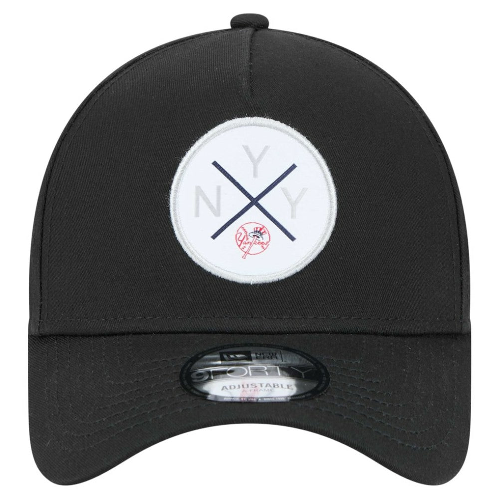 New York Yankees New Era 9FORTY A-Frame Adjustable Hat discount