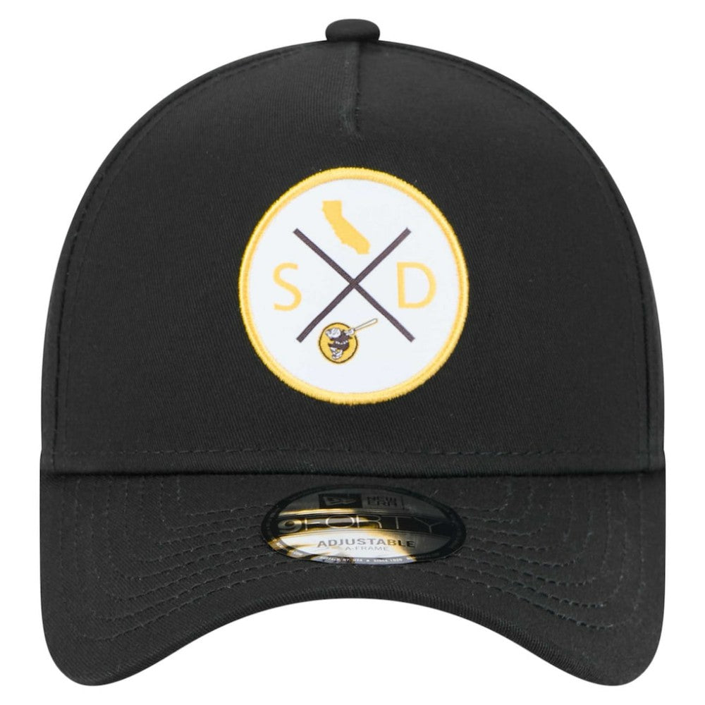 San Diego Padres New Era 9FORTY A-Frame Adjustable Hat discount