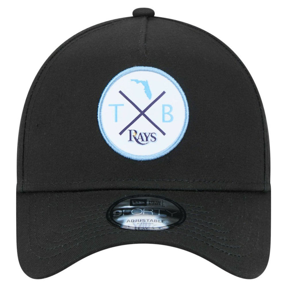 Tampa Bay Rays New Era 9FORTY A-Frame Adjustable Hat On Sale
