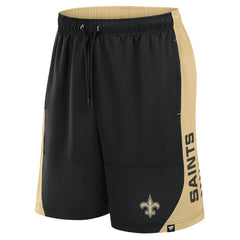 New Orleans Saints No Defense Shorts Black - Fanatics