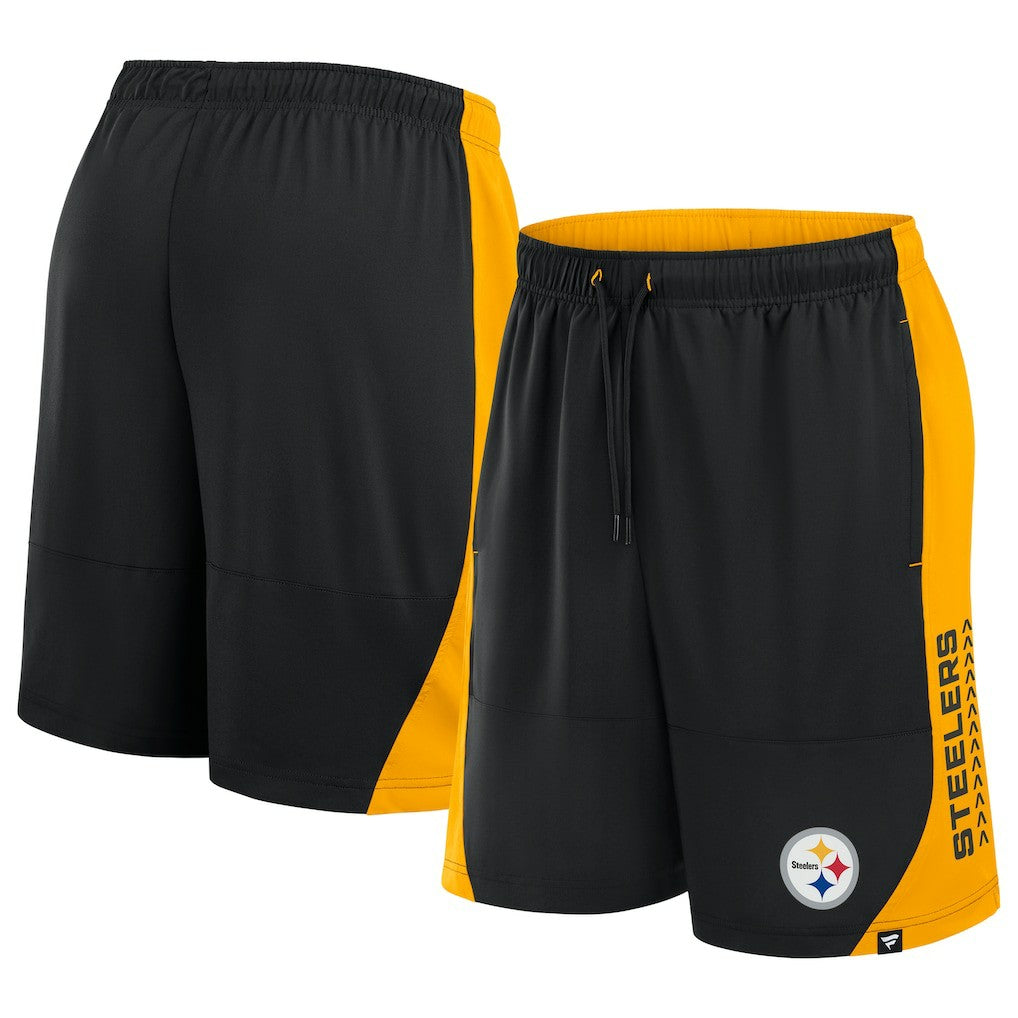 Pittsburgh Steelers No Defense Shorts Black - Fanatics