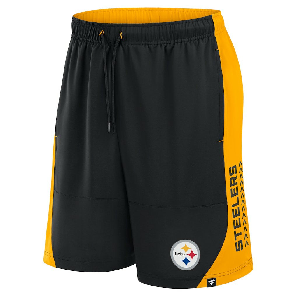 Pittsburgh Steelers No Defense Shorts Black - Fanatics