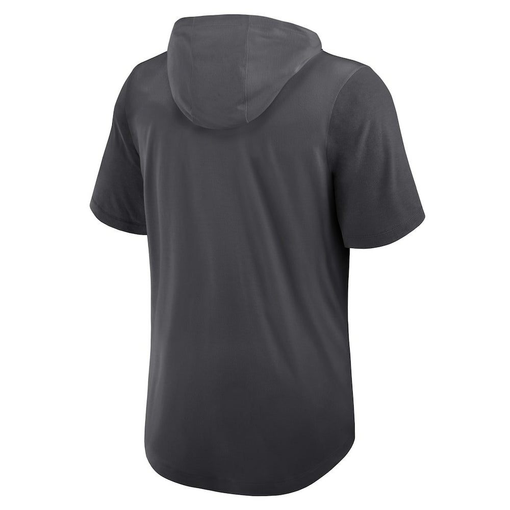 Houston Texans Tri-Blend Performance Hoodie T-Shirt Anthracite - Nike