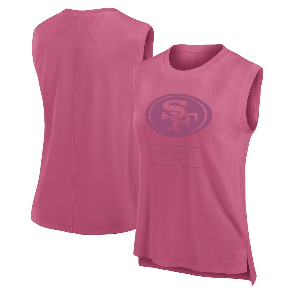 San Francisco 49ers Women's Studio Embrace Tank Top Pink - Fanatics