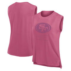 San Francisco 49ers Women's Studio Embrace Tank Top Pink - Fanatics