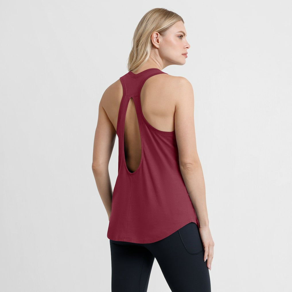 Washington Commanders Women's Iron Fan Tank Top Burgundy - Fanatics