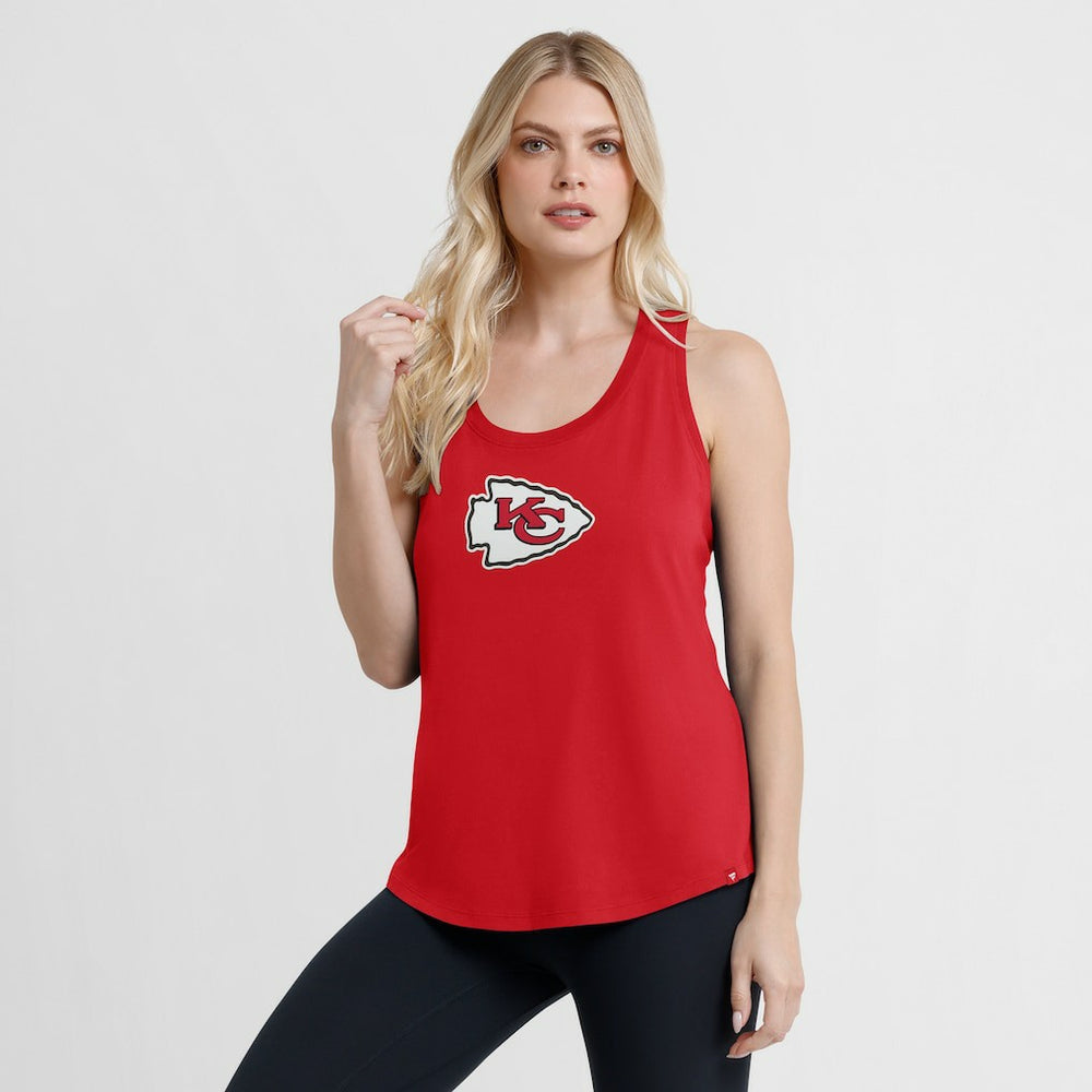 Kansas City Chiefs Women's Iron Fan Tank Top Red - Fanatics