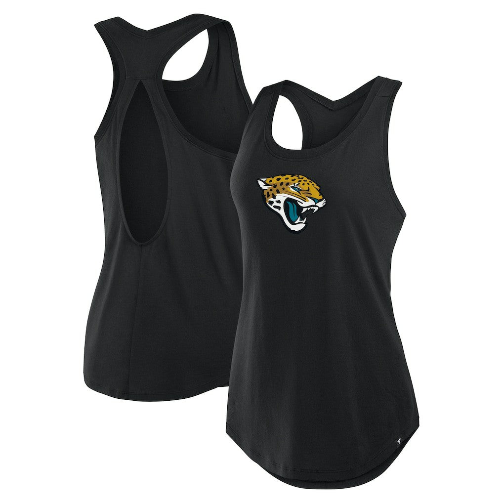 Jacksonville Jaguars Women's Iron Fan Tank Top Black - Fanatics