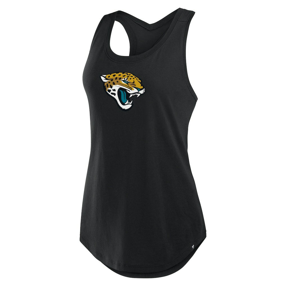 Jacksonville Jaguars Women's Iron Fan Tank Top Black - Fanatics