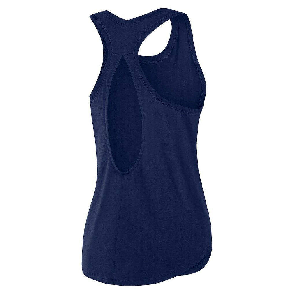 Dallas Cowboys Women's Iron Fan Tank Top Navy - Fanatics