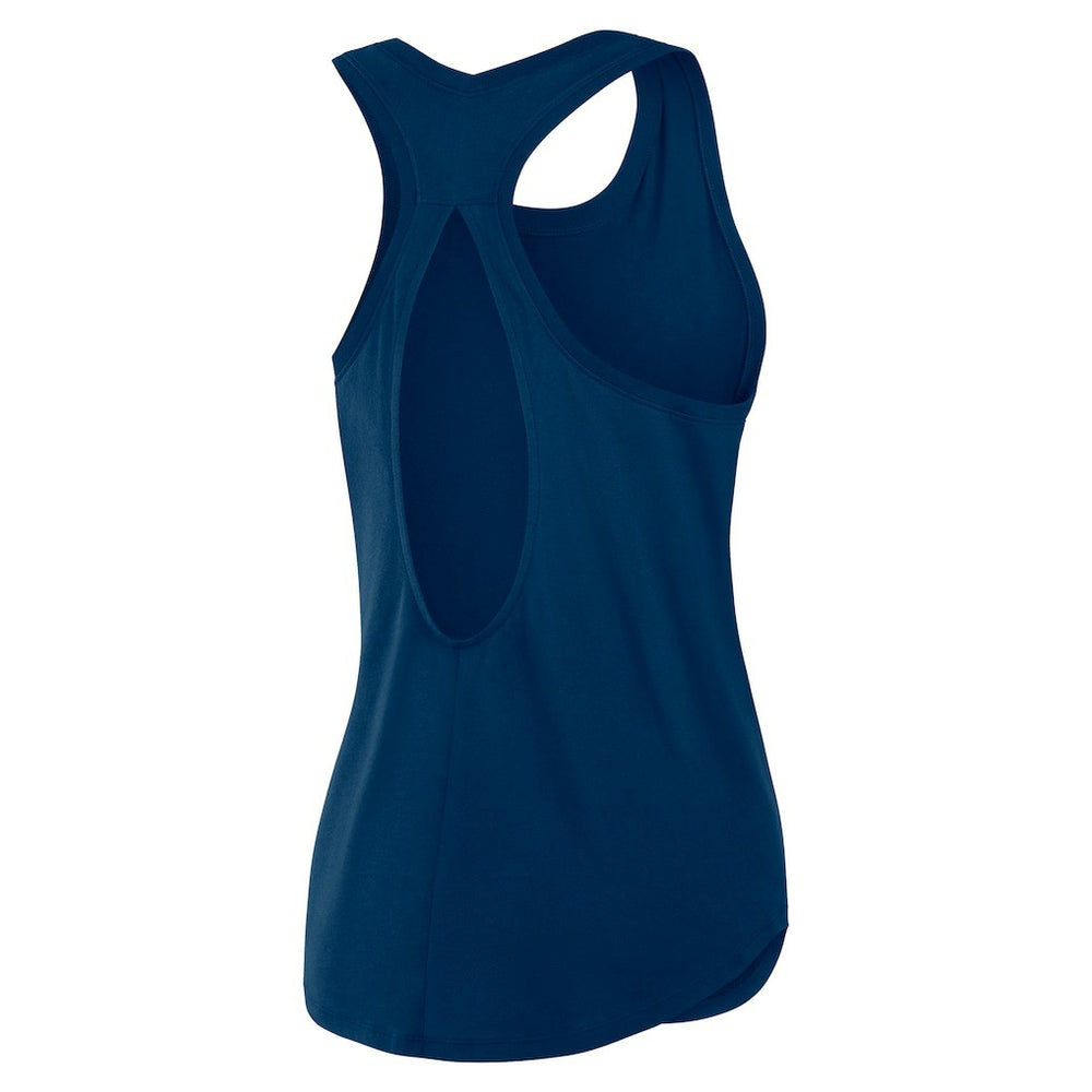 Houston Texans Women's Iron Fan Tank Top Navy - Fanatics